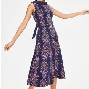 Boden Aria ponte midi dress size 4
